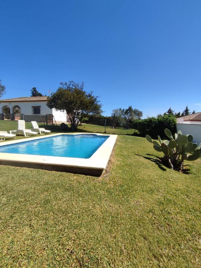 Casa Rural El Laurel Con Piscina Privada โกนิล เด ลาฟรอนเตรา ภายนอก รูปภาพ