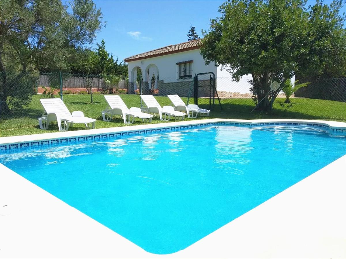 Casa Rural El Laurel Con Piscina Privada โกนิล เด ลาฟรอนเตรา ภายนอก รูปภาพ
